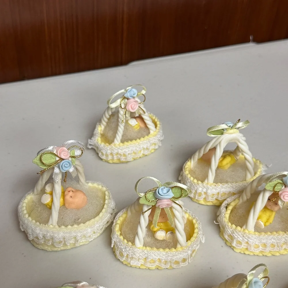 Handmade Baby shower presents or baptism souvenirs